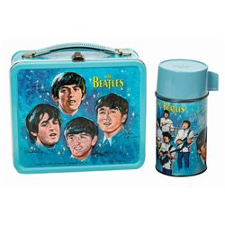 The Beatles Lunch Box and Thermos.