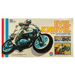 Evel Knievel 3-D Wall Plaque.