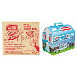 Evel Knievel Stunt Stadium Playset.
