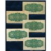 Image 2 : DOMINION OF CANADA 1923 25 Cents McCavour-Saunders. Lot of 5 notes, DC-24c. VG-VF