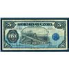 Image 1 : DOMINION OF CANADA 1912 $5.00 DC-21g Very Fine-25 Seal Only Series C