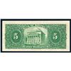 Image 2 : BANK OF MONTREAL 1914 $5.00, 505-54-04 Extra Fine