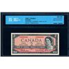 Image 3 : BANK OF CANADA 1954 $2.00 BC-38b-N3 Million Numbered Note AU-58