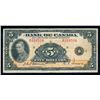 Image 1 : BANK OF CANADA 1935 $5.00 Osbourne-Towers, BC-5. Position B. Graded: Fine