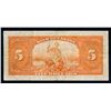 Image 2 : BANK OF CANADA 1935 $5.00 Osbourne-Towers, BC-5. Position B. Graded: Fine