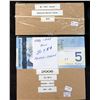 Image 1 : BANK OF CANADA 2006-2013 A Lot of 2 Bundles of Canadian Bank Notes