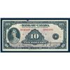 Image 1 : BANK OF CANADA 1935 $10.00 Osbourne-Towers, BC-7, Position C, Graded: VF.