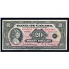 Image 1 : BANK OF CANADA 1935 $20.00 Osbourne-Towers, BC-9b, Position C. Graded: VF.