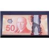 Image 1 : BANK OF CANADA 2012 $50.00 BC-72a-E21 Multiple Serial Numbers EF-40