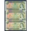 Image 8 : BANK OF CANADA 1969-1975 Issuses. A Lot of 12 Banknotes $5.00-$20.00 in VF-AU/UNC
