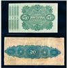 Image 2 : USA 1863-1874 State of Louisiana A Lot of 2 Banknotes VF-Unc