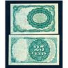 Image 2 : USA 1874 A Lot of 2 Fractional Curreny Banknotes Uncirculated