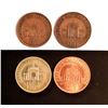Image 2 : CANADA 1963-1997 A Lot 4 Medals and 2 Coins UNC