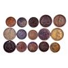 Image 2 : CANADA 1837-1857 A Lot of 15 Commercial Tokens Very Good-Very Fine