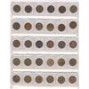 Image 2 : CANADA 1920-2017 Type/Year Cent Collection of 133 Coins in Uni-Safe Binder Fine-UNC