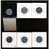Image 2 : CANADA A Lot of 6 Interesting Five Cent Errors, Some Common and Some Interesting