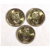 Image 2 : 2005 Elizabeth II 3 x Error Coins Off Centre Strike Uncirculated