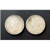 Image 2 : CANADA 1871-1872. Lot of 2 Victorian Half Dollars G-VG-10