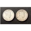 Image 2 : CANADA 1909-1910. Lot of 2 Edward VII Half Dollars VG-8 to VG-10