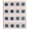 Image 2 : CANADA 1968-2017. An Uni-Safe Binder of 58 Elizabeth II Half Dollars UNC-Proof-Like