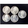 Image 3 : CANADA 1965-1967. Lot of 7 Silver Dollars Bullion Value
