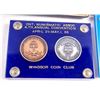 Image 2 : CANADA 1962-1996 A Lot of 4 Sets of Numismatic Coin Club Medals RCNA & ONA UNC