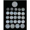 Image 1 : CANADA A Lot of 17 Mixed Denominations 5 Cent to 50 Cents AG-EF
