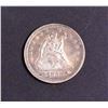 Image 1 : USA 1853 Liberty Seated 25 Cents Type 2 in Extra Fine-40
