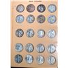 Image 2 : USA 1892-1997 A Dansco Date Set Book with 100 Half Dollars VG-Proof