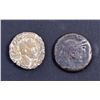 Image 2 : ANCIENT COINS A Lot of 2 Alexandrian Greek and Roman Provincial Coins
