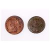 Image 2 : ITALIAN STATES 1796-1797 A 2 Coin Lot of Rome in Fine-VF+