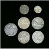 Image 1 : POLAND 1556-1652 A Lot of 7 Lithuania Silver Coins, Fine-Very Fine Should be Viewed.