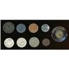 Image 1 : World An 9 Coin Lot of Minor Denominations From Several Countries VF-UNC