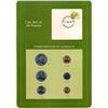 Image 1 : WORLD Coin Sets of All Nations Volume I of III Francklin Mint Stamp and Coin Cards.