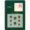 Image 2 : WORLD Coin Sets of All Nations Volume I of III Francklin Mint Stamp and Coin Cards.