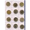 Image 2 : 1987-2015 A Lot of 2 Uni-safe Booklets with 77 Mixed $1.00 Coins VF-UNC