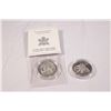 Image 2 : 1992-2001 A Lot of 13 X $1.00 Proof Silver .925 AG Encapsulated w/COA , Box and Sleave