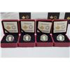Image 3 : 2016 A Lot of 4 x $3.00 Queen Elizabeth Rose .9999 1.024 tr.oz. w/COA, and Box