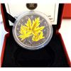 Image 8 : 2001-2007 A Lot of 7 x $5.00 Coloured Silver Maple Leaf .9999 7.0 oz. Encapsulated