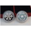 Image 2 : 2007 A Lot of 2 x $20.00 Snowflake .925 2.98 oz. w/COA, Box and Sleave