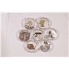Image 3 : 2011-2016 A Complete Set of 21 x $20.00 for 20 .9999 5.25 oz. AG Encasulated w/o Sleaves