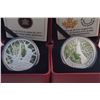 Image 2 : 2013-2014 A Set of 4 x $20.00 Canadian Maple Canopy .9999 4.0 oz. w/COA, Box and Sleave