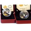 Image 2 : 2014 A Lot of 5 x $20.00 of Mixed Themes .9999 5.05 AG w/COA, Box and Sleave