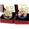 Image 2 : 2015 A Lot of 7 x $20.00 of Mixed Themes .9999 7.07 oz. AG w/COA, Box and Sleave