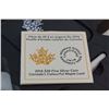 Image 2 : 2015-2018 A Lot of 3 x $20.00 Shaped Maple Leaf .9999 3.03 AG w/COA, Box and Sleave