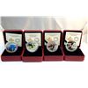 Image 1 : 2016 Migratory Birds Convnetion 4 x $20.00 .9999 4.0 oz.AG Individual Case w/COA and Box