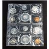 Image 2 : CANADA 1961-1964. Lot of 6 Silver PL Sets in Original Packaging w/ COA