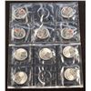 Image 2 : CANADA 2012. Lot of 8 PL Sets in Original Packaging w/ COA & Circulation sets