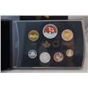Image 5 : CANADA 2015-2016 Two Fine Silver Proof Sets w/COA, Black Leather Box and Sleave