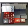Image 1 : 1971-1997 A Large Lot of 27 Specimen Sets